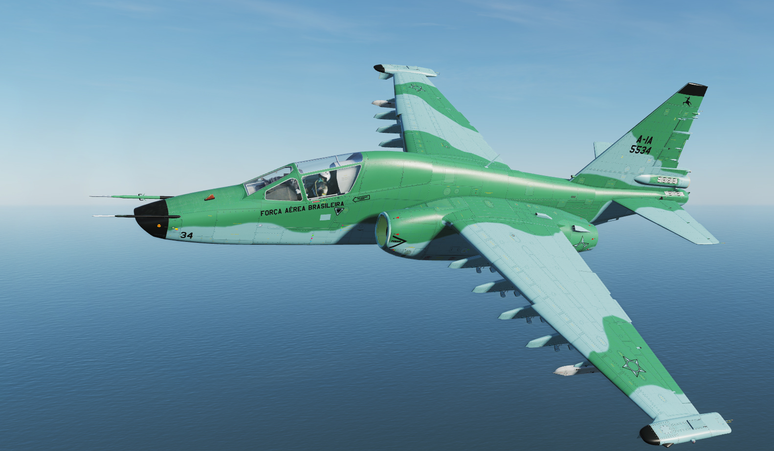 Skin for Su-25T FAB 3º/10º GAv Centauro Squadron Camo