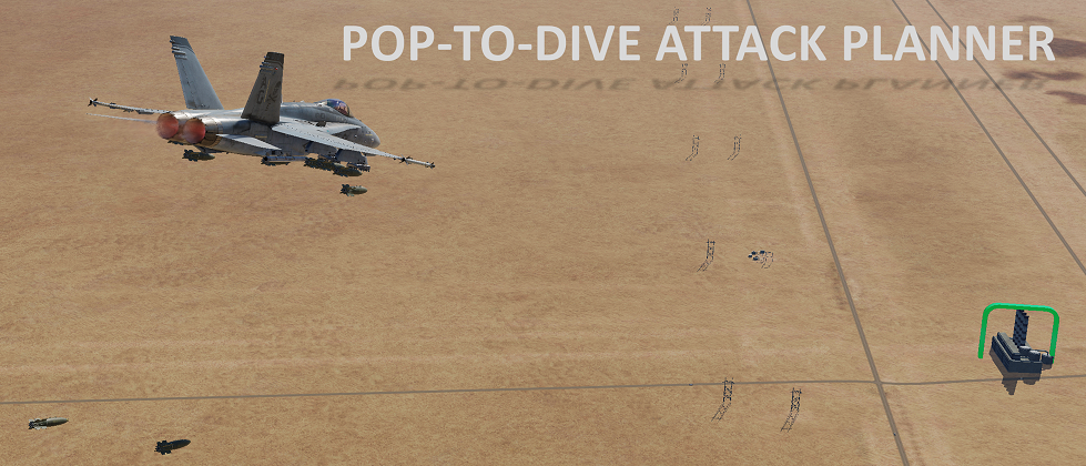 Pop-to-Dive Attack Planner - Free-fall Weapons Delivery *Updated October 2020*