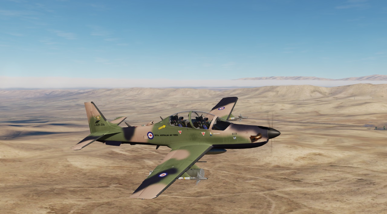 RAAF A-29B ''Bushrangers''  (Fitcional Livery)