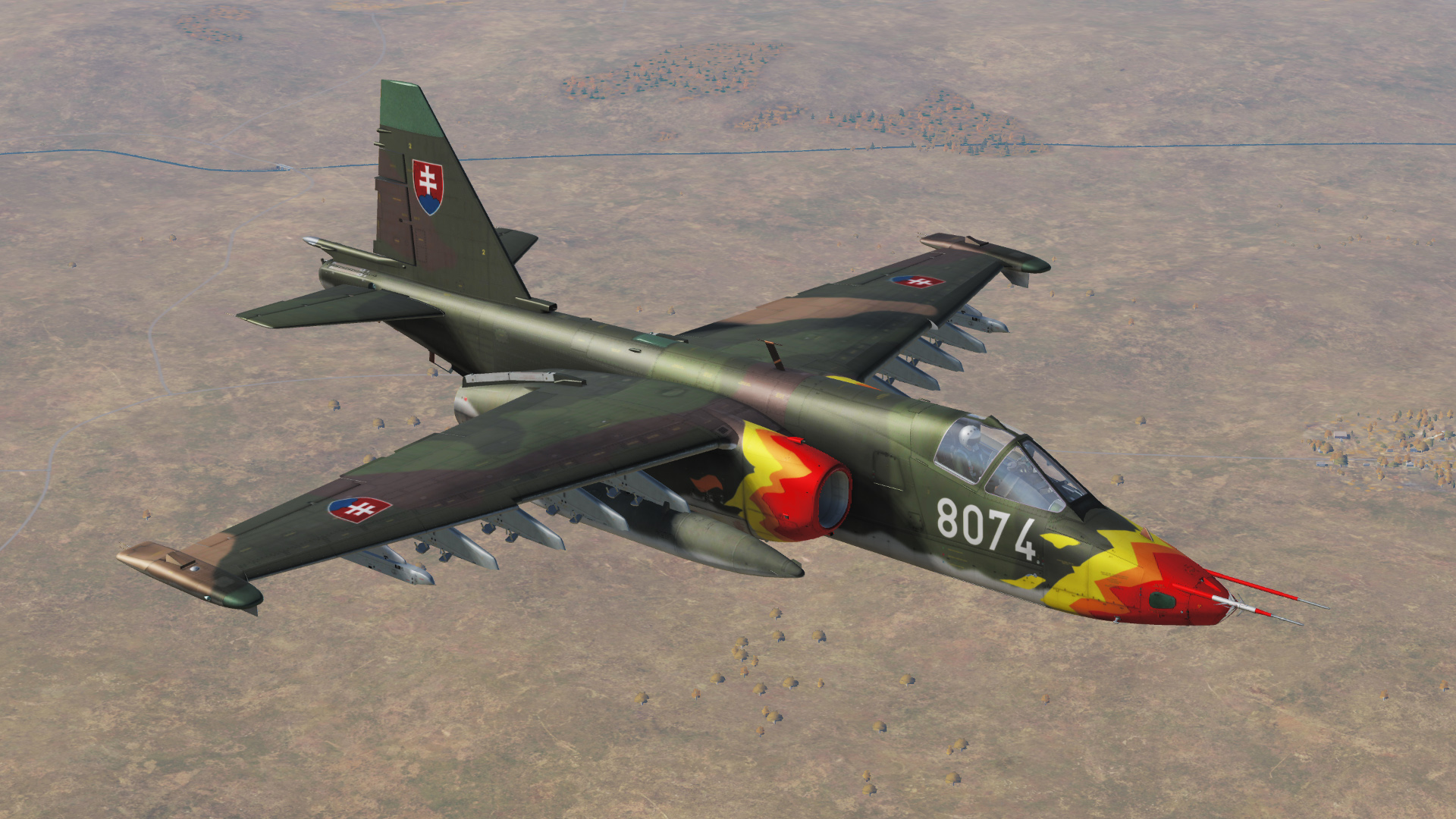 Su-25A - Slovak AF #8074 V1.2