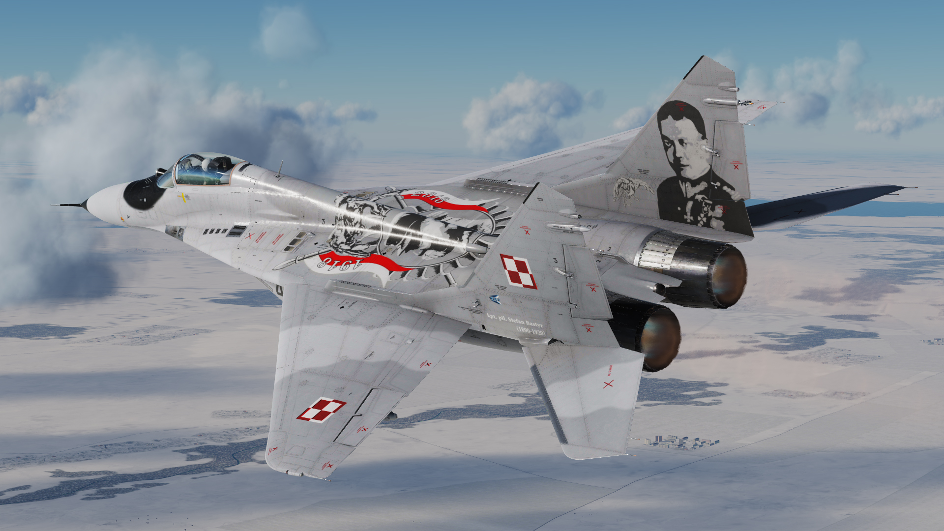 MiG-29A - 22BLT #4120 100th Anniversary of Polish AF 