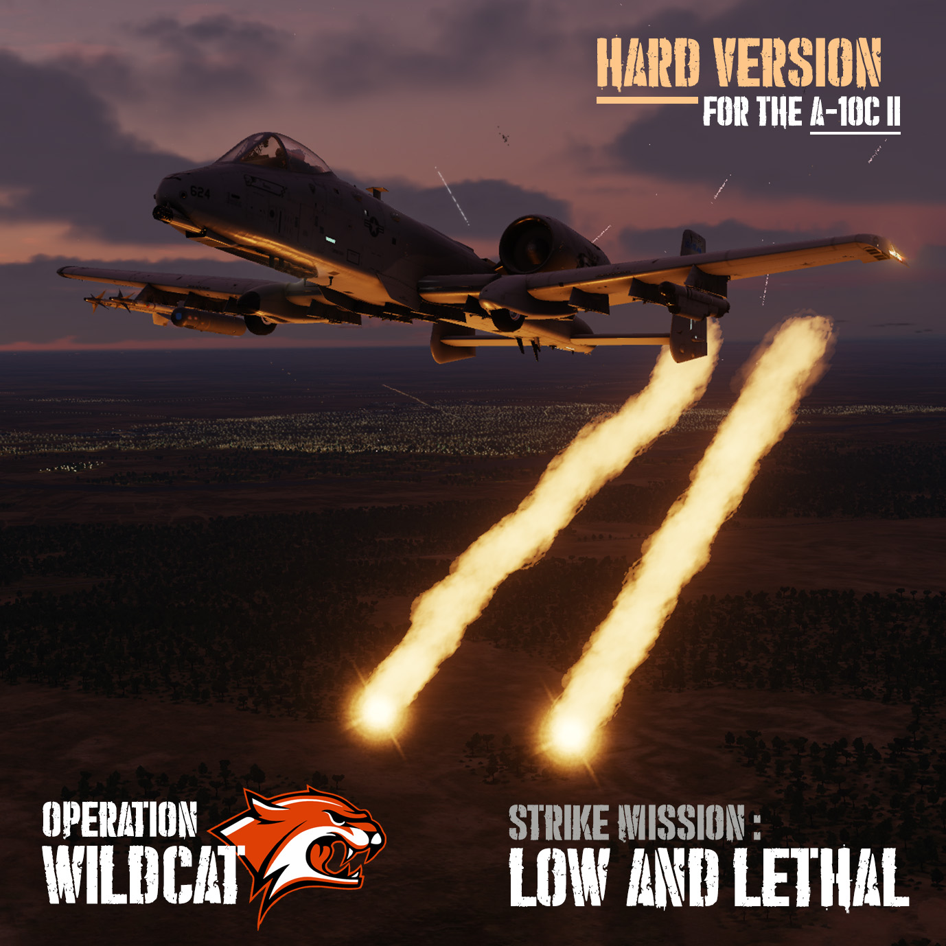 Deep Strike Mission - HARD version for the A-10C II Tank Killer