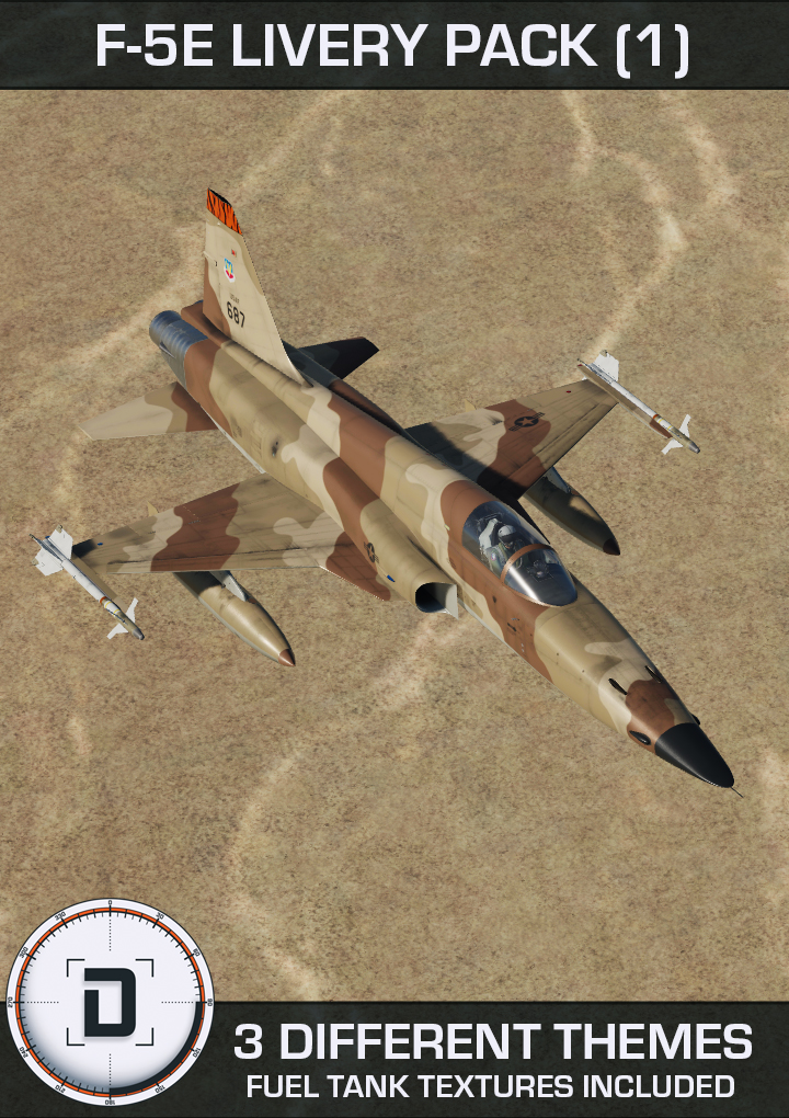F-5E Livery Pack 1