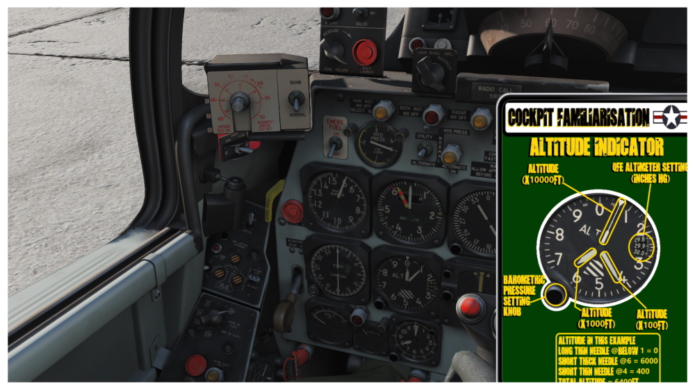 F86F Sabre Training Mission 1 Start Up and Simple Circuit with