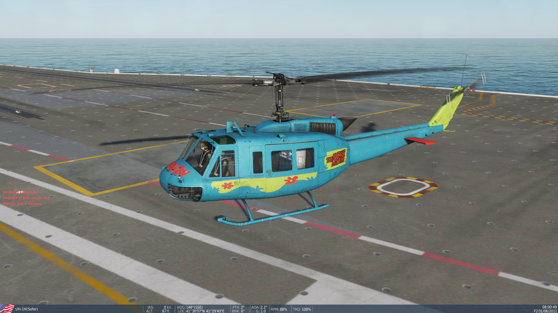 UH-1H SCOOBY DOO Mystery Machine