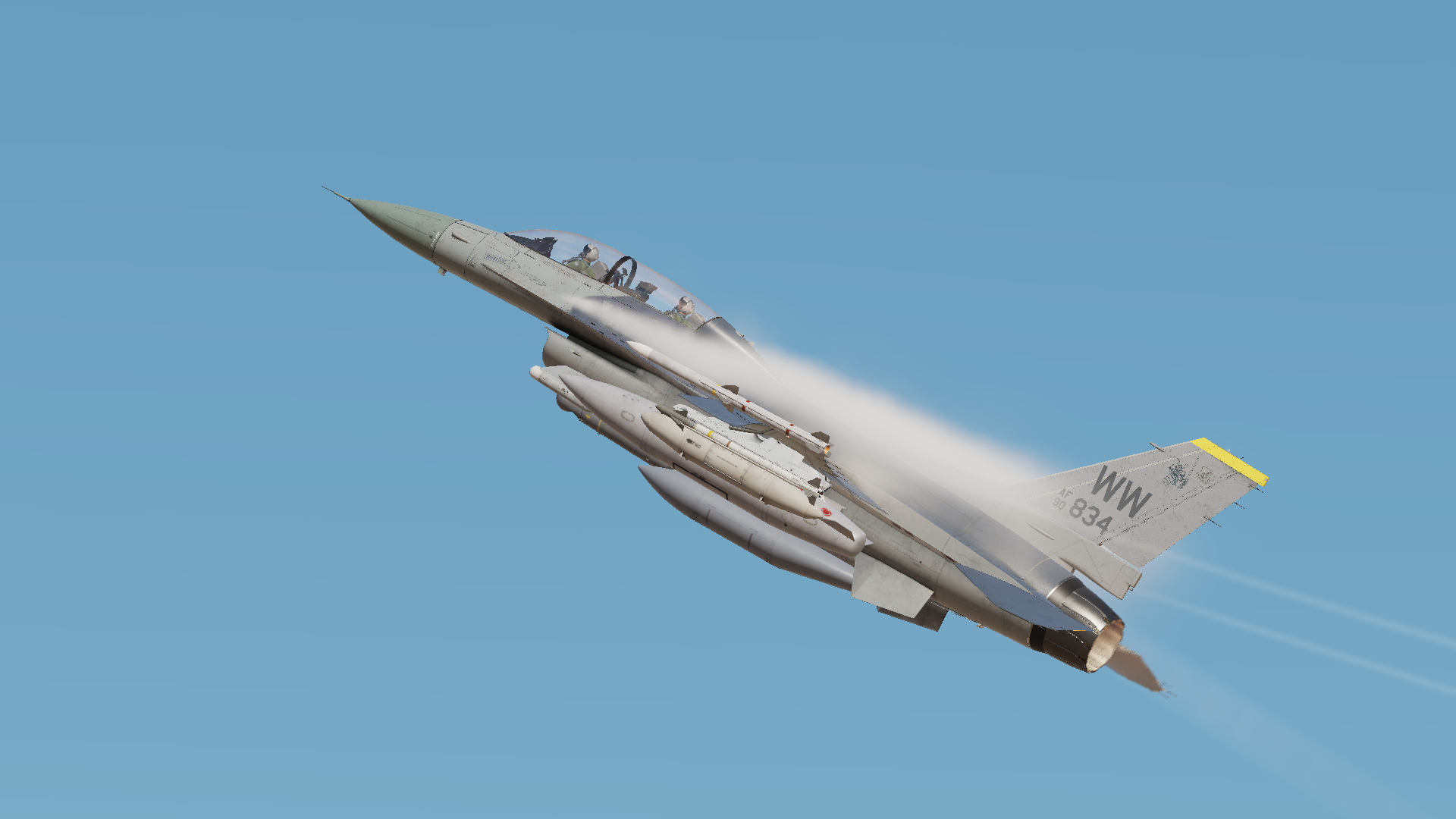 Misawa F-16D WW 90-384