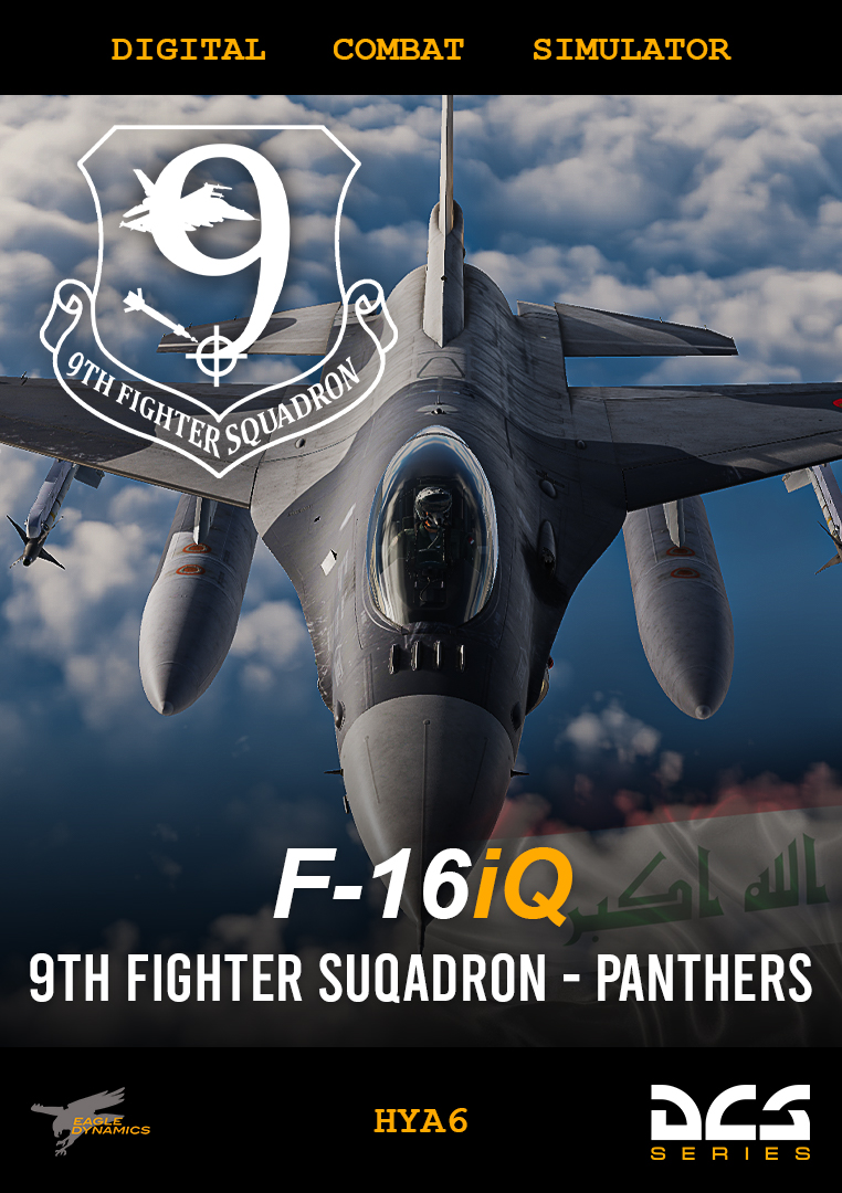 F-16iq IqAF - 9th FS - 1615 PANTHERS Livery. *UPDATED*