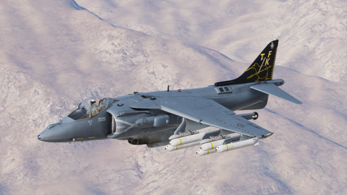 Official TFK AV8BNA Skin