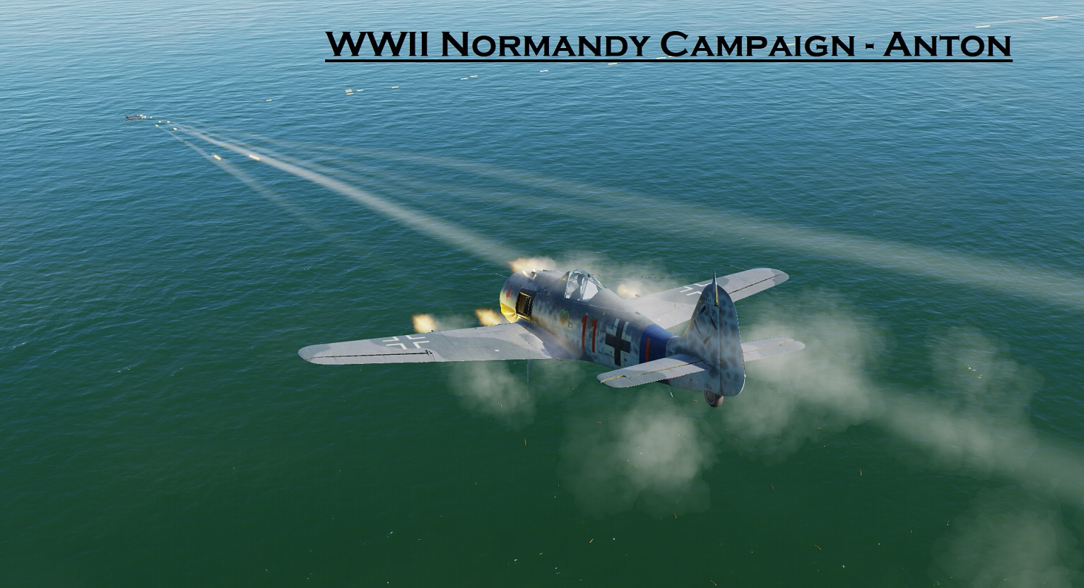 WWII Normandy FW-190A8 using Mbot Dynamic Campaign Engine