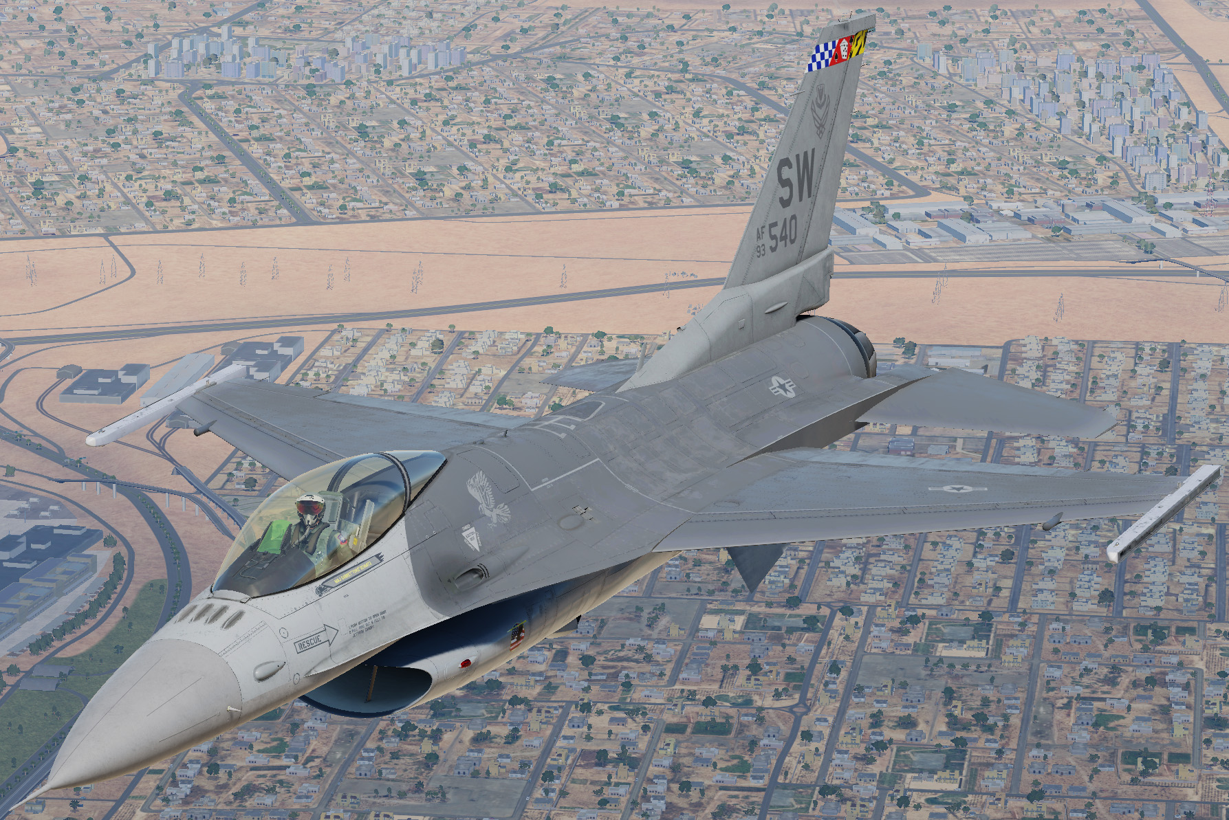 USAF F-16 Viper Demo Team 