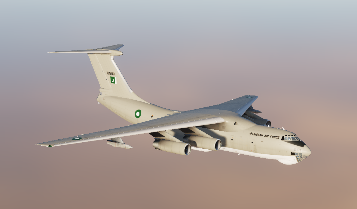 Pakistan Air Force Il-78 (001 and 002)
