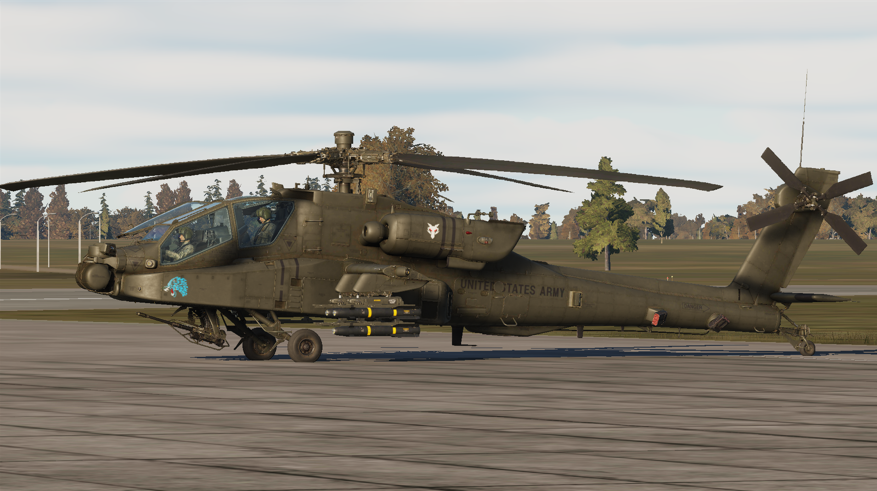 1st Battalion (Attack), 82d Aviation Regiment "Wolfpack" Blue Wolf