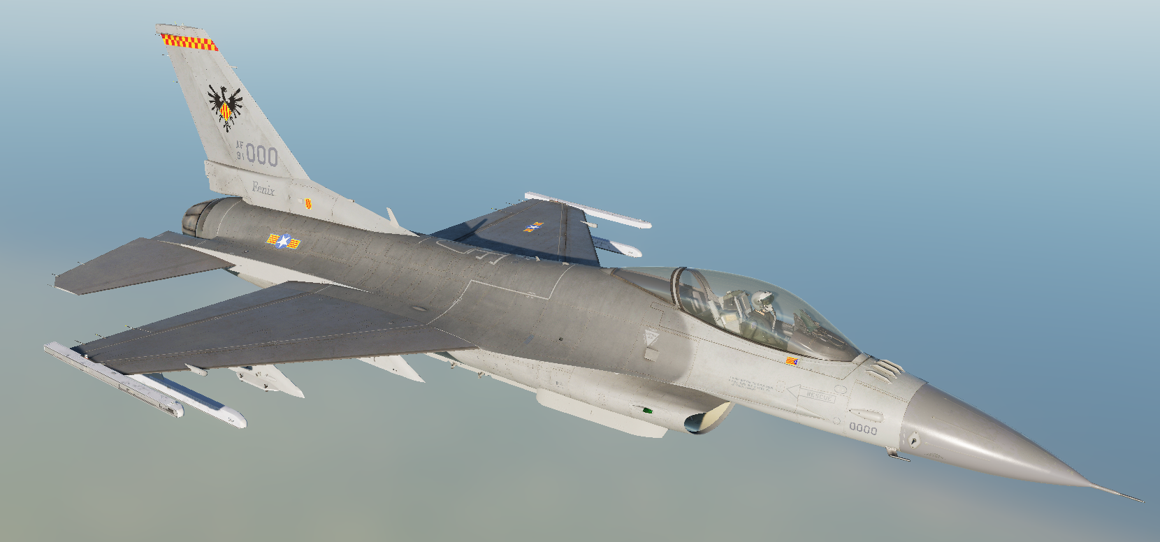 F-16C "Fenix" Força Aerea Catalana (Ficcional)