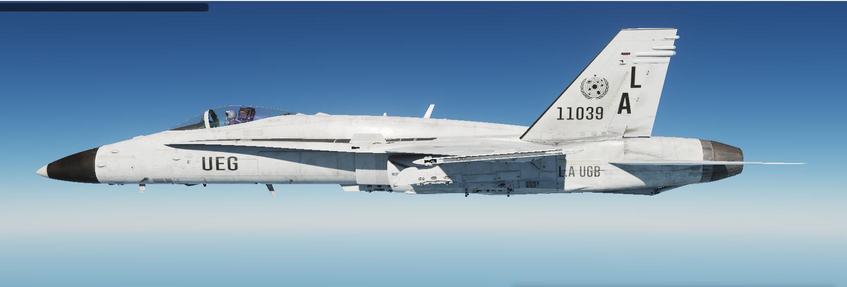 UEG - F/A-18C  L.A.UGB  Skin（The Wandering Earth）