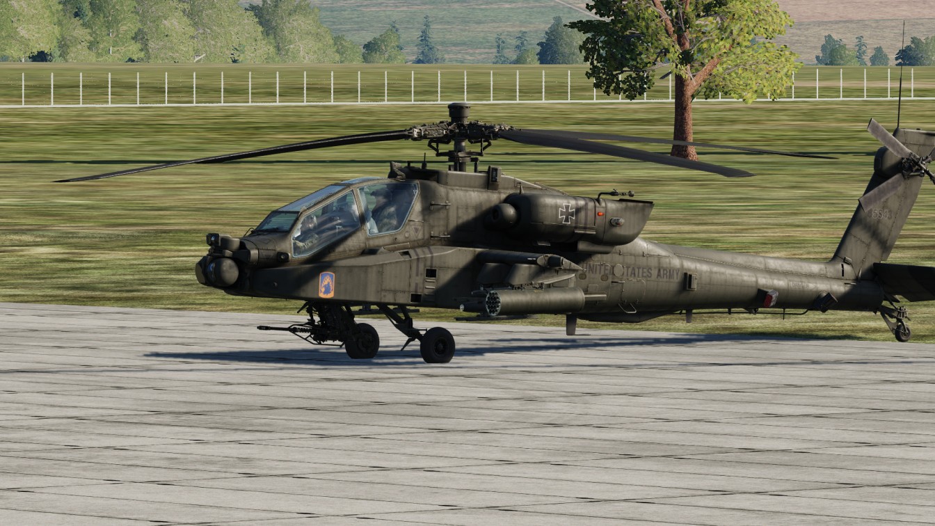 13rd, 12th Combat Aviation Bridge Iron cross AH64D 85543