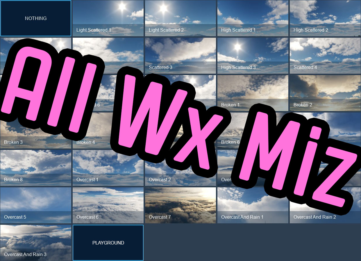 All Preset Weather Miz Files (DCS 2.7)