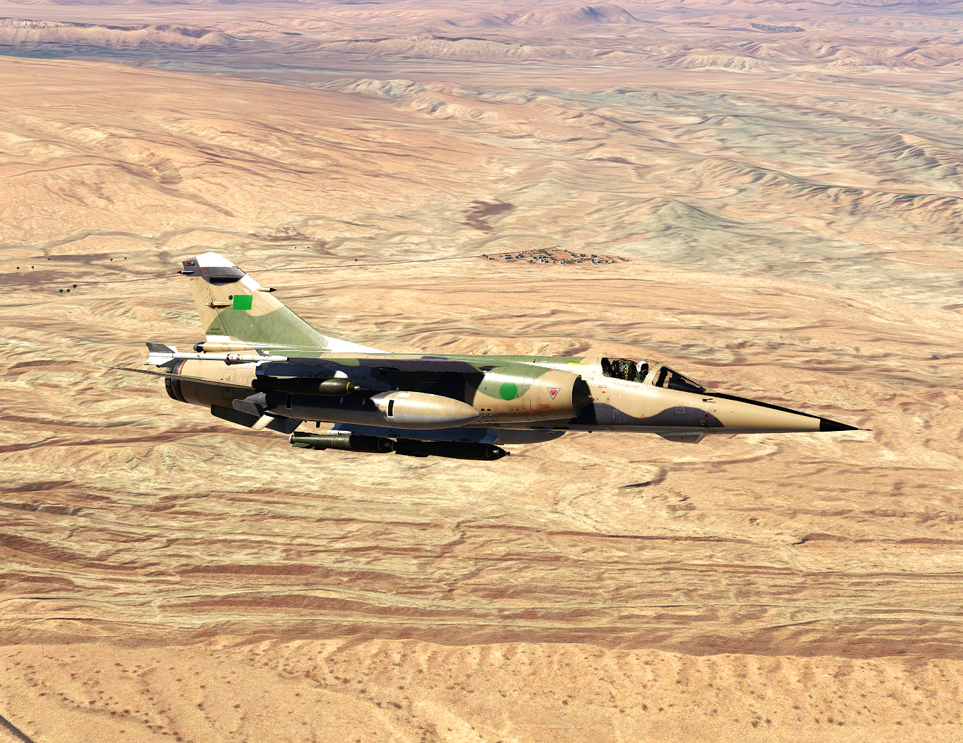 Mirage F1-AD (Fictional F1-C/EE)