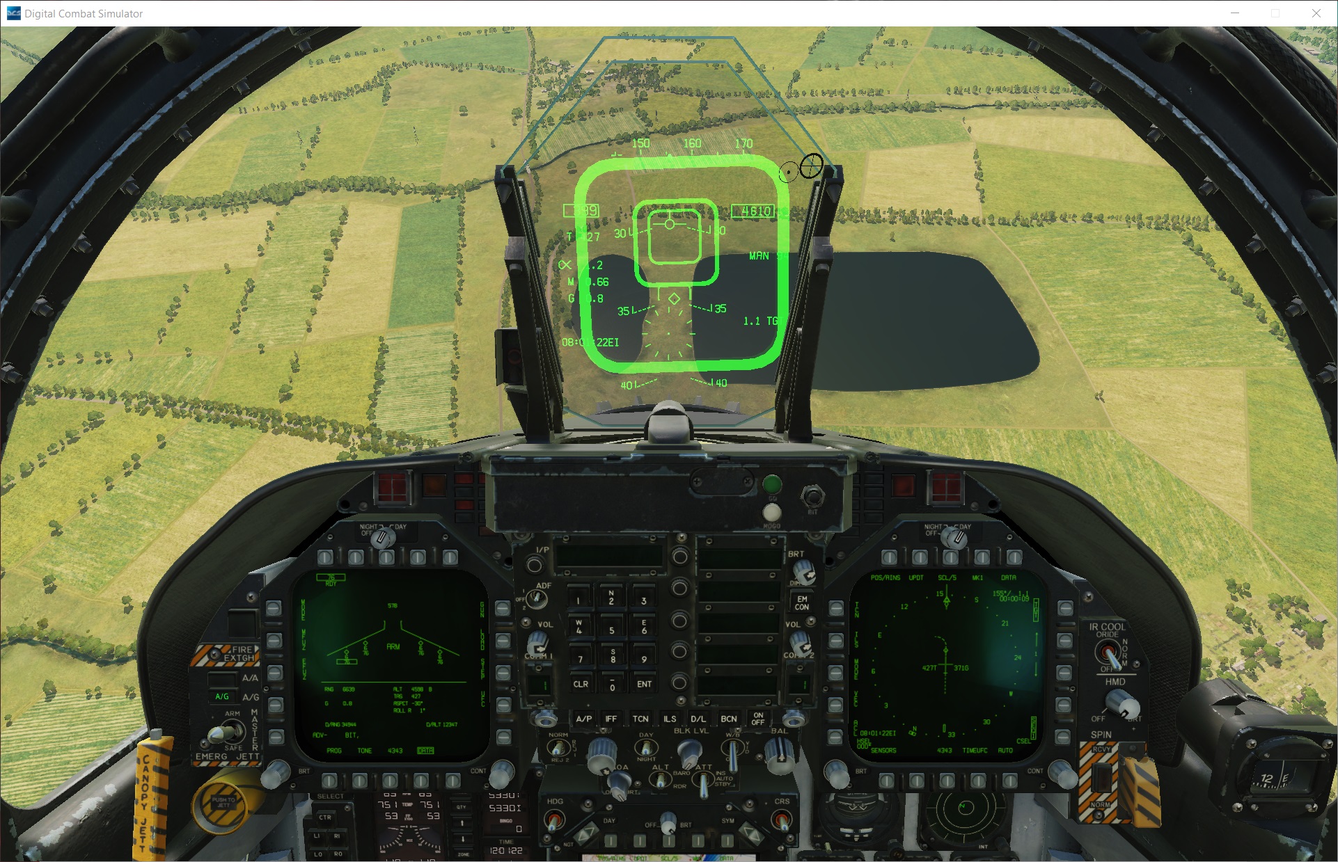 F/A-18C All-in-one Bombing Practice - with helper gates and Ciribob's Range Script