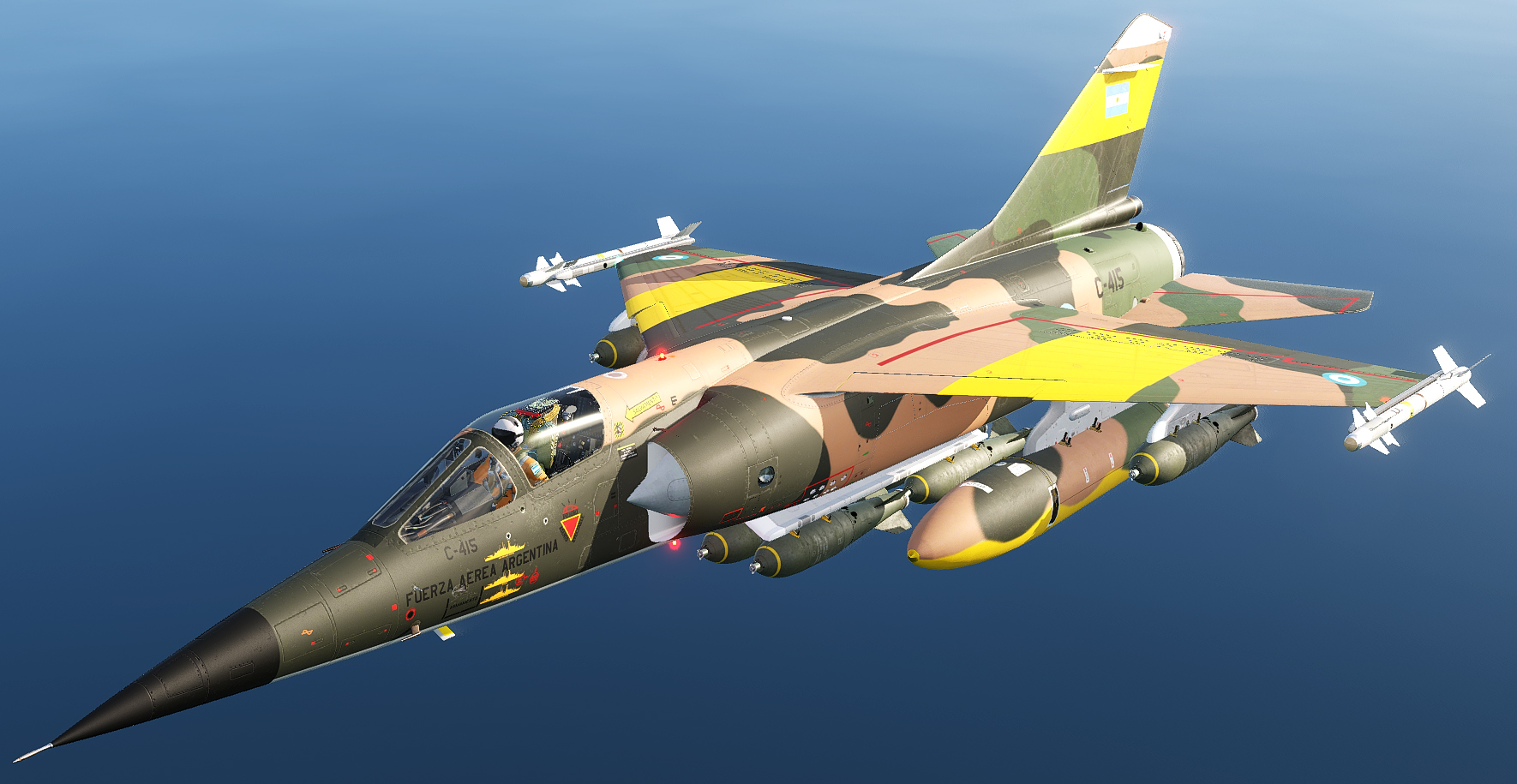 Mirage F1-Dagger (Fictional F1-C/EE)