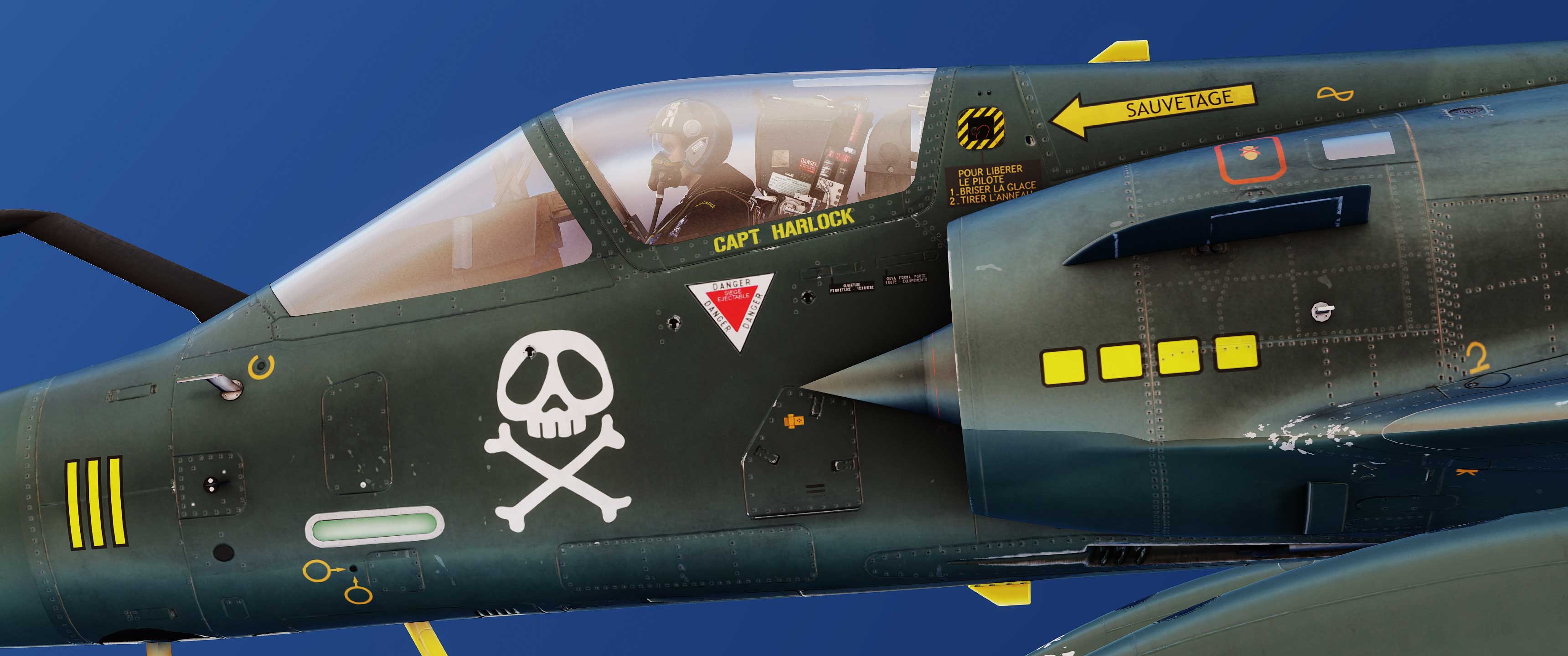 Mirage-2000C Captain HARLOCK intl version Pack v2   13.02.2023 Update