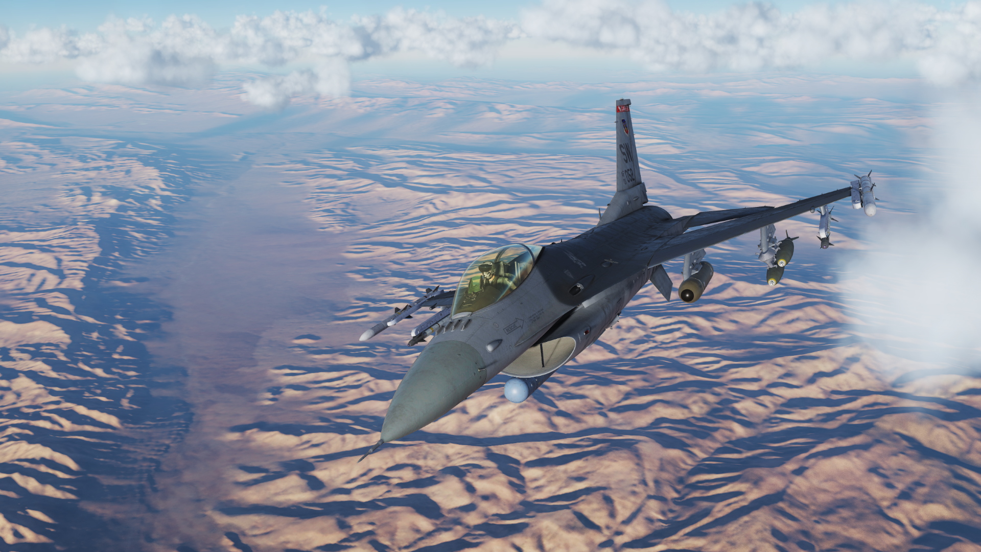 F-16C EA Test Mission