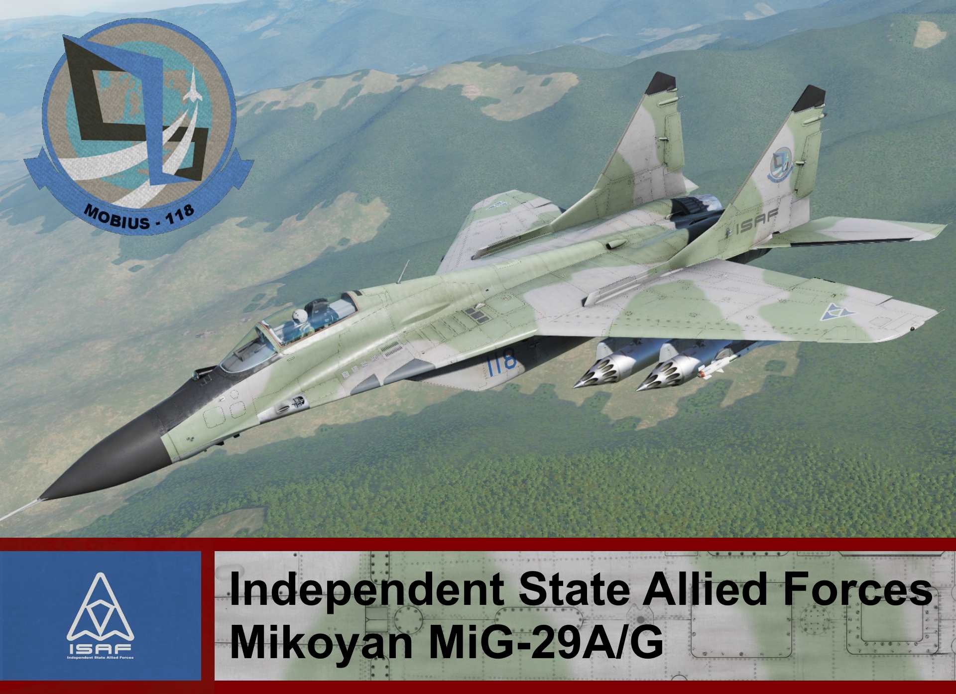 Independent State Allied Forces Mig-29A/G - Ace Combat 4 (Mobius One)