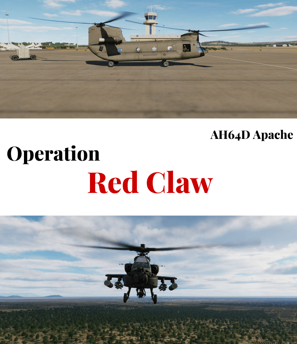 Operation Red Claw - AH64D - Syria