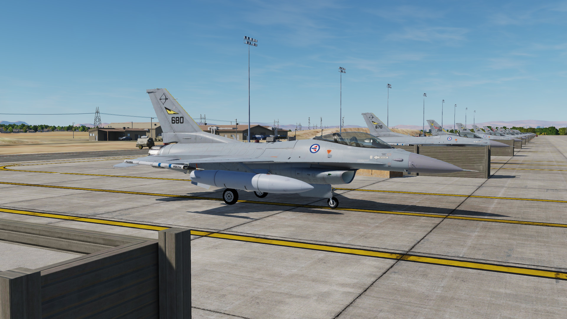 F-16C - RNoAF - 680 - 338 sqn