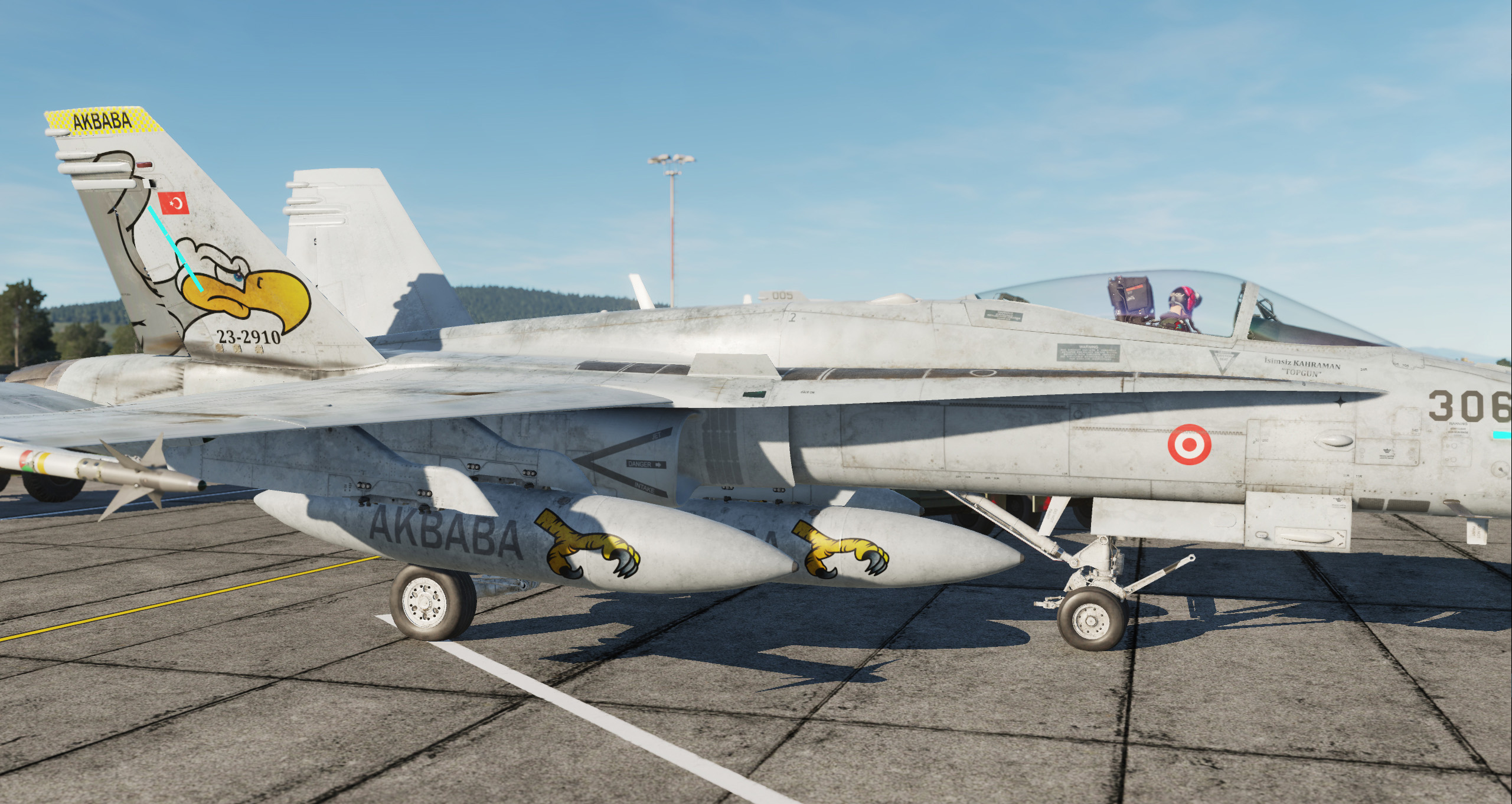 Fictional TAF Livery Akbaba V1