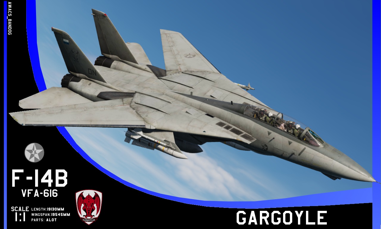 Ace Combat VFA-616 "Gargoyle" F-14