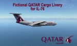 Qatar Cargo [Fictional IL-76md Livery]