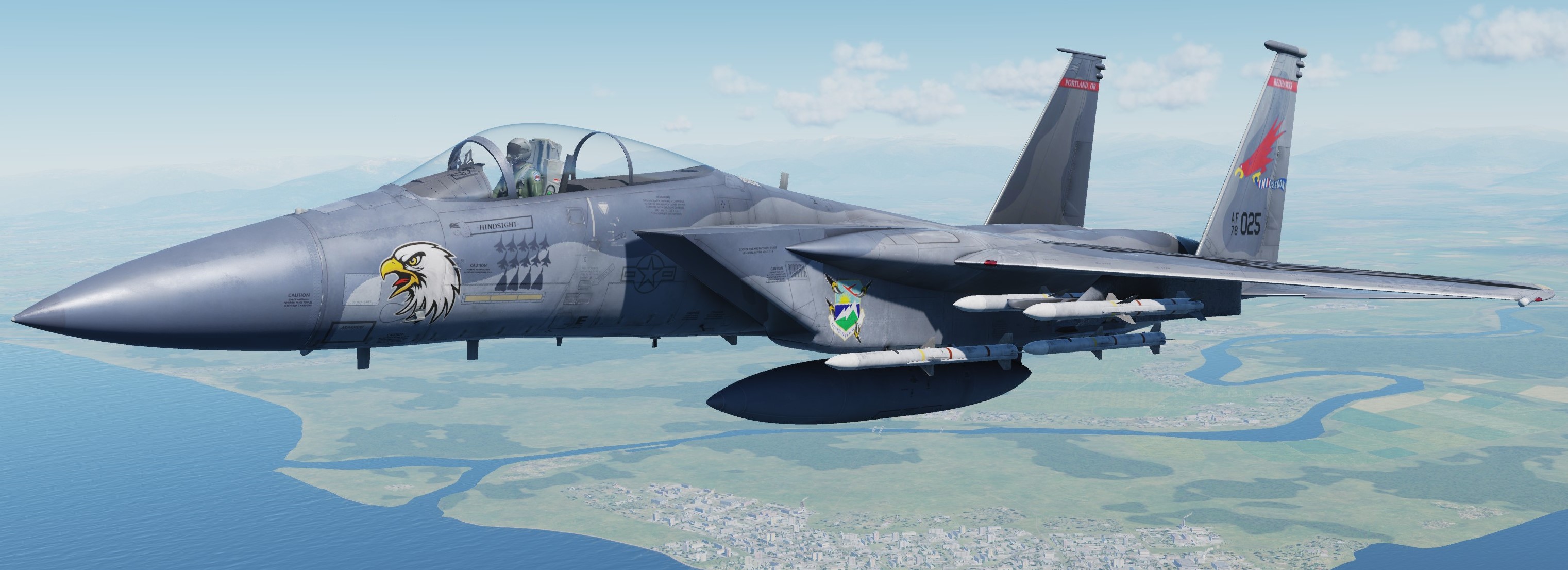 F-15C -HINDSIGHT- Portland RedHawks