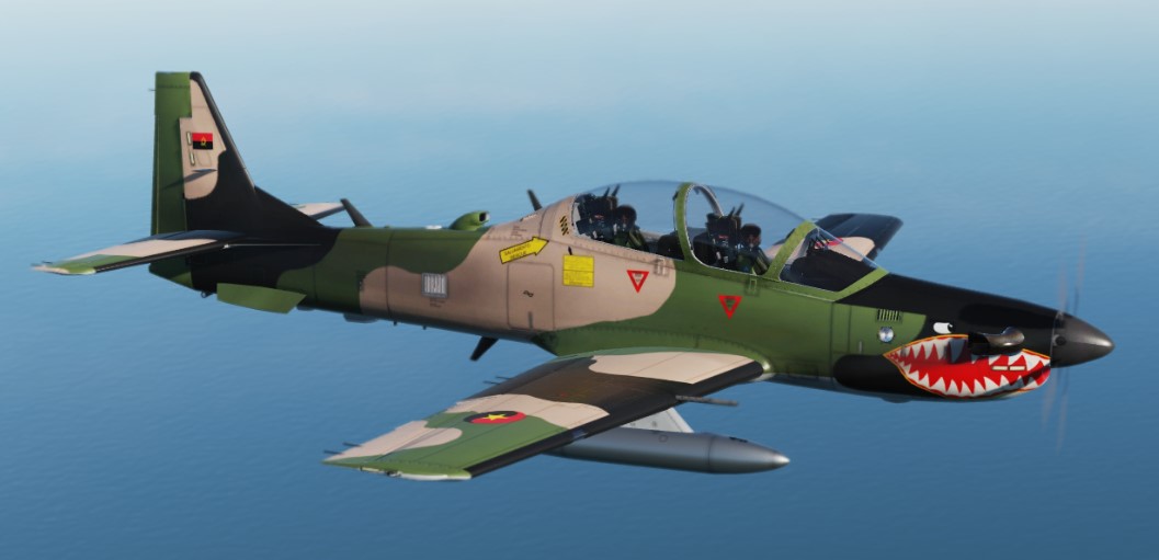 Super Tucano Angola air force
