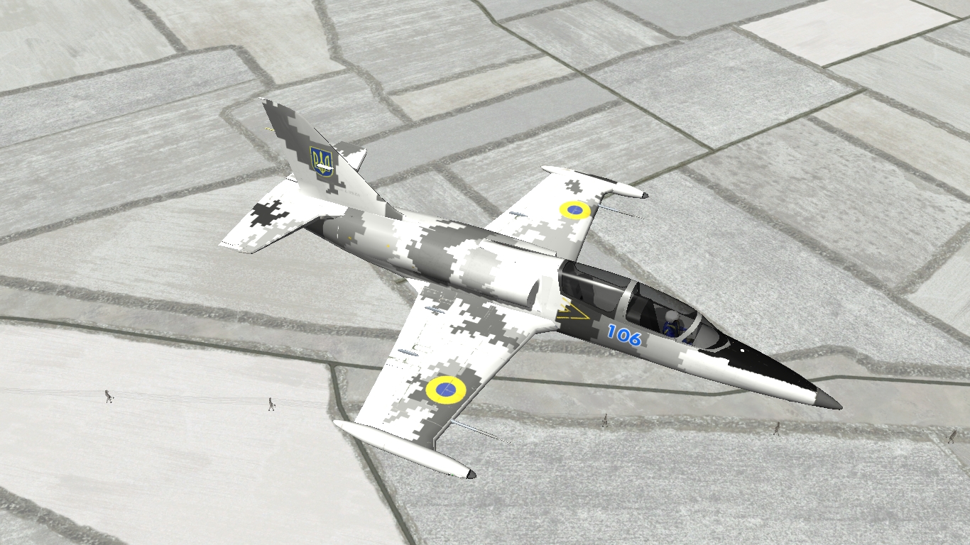 Л-39,пиксель Украинских ВВС (106 б\н) 