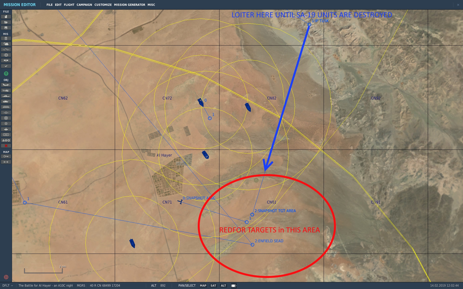 The Battle for Al Hayer, an A10C night armor attack mission in the southern desert