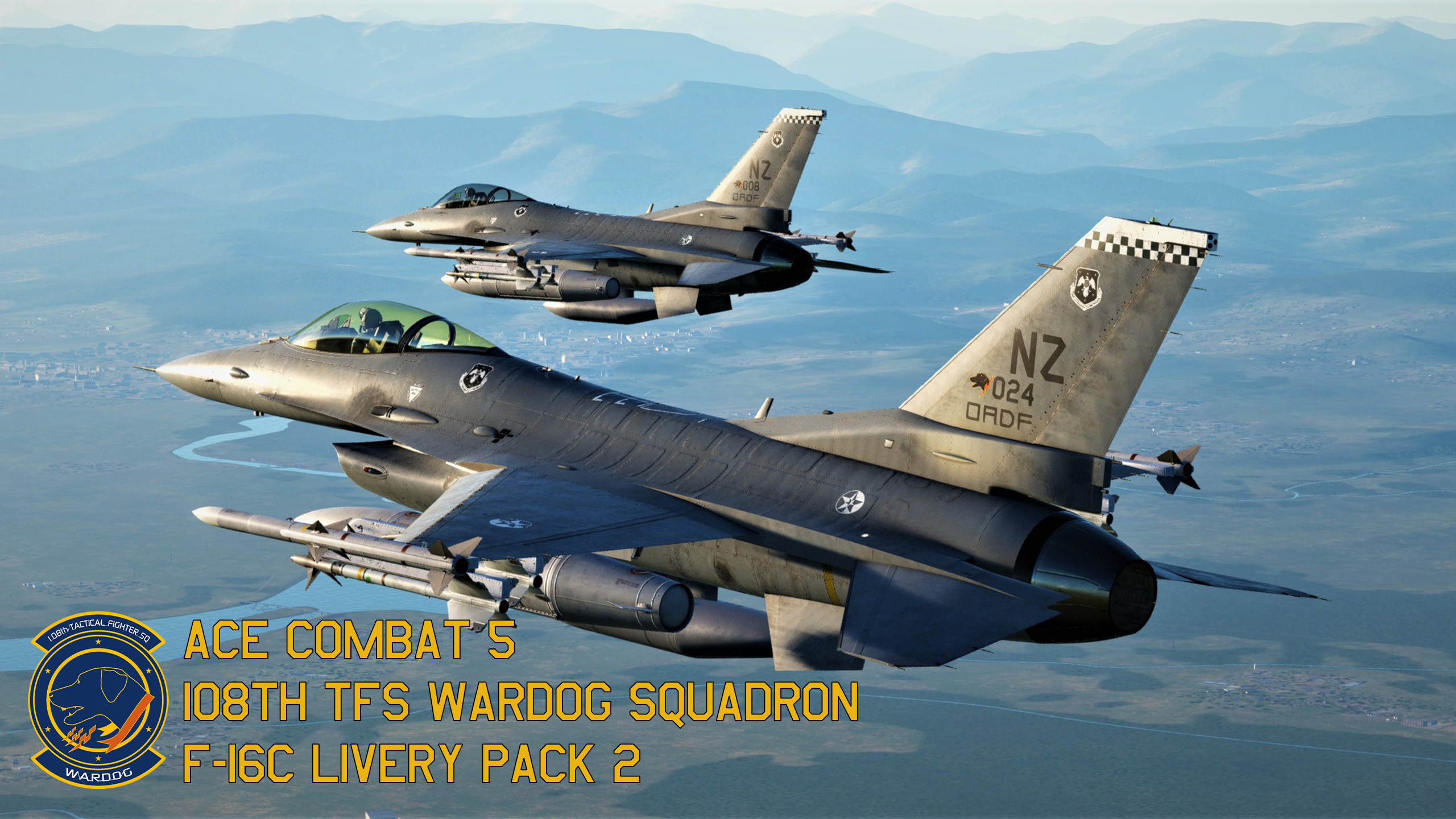 F-16C - Ace Combat 5: Wardog Livery Pack 2 V1.1
