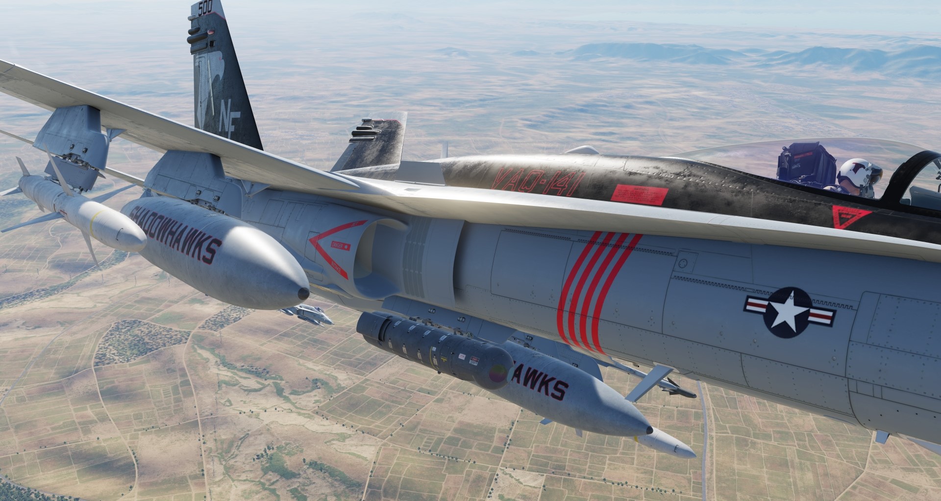 F/A-18C VAQ-141 Shadowhawks (Fictional)