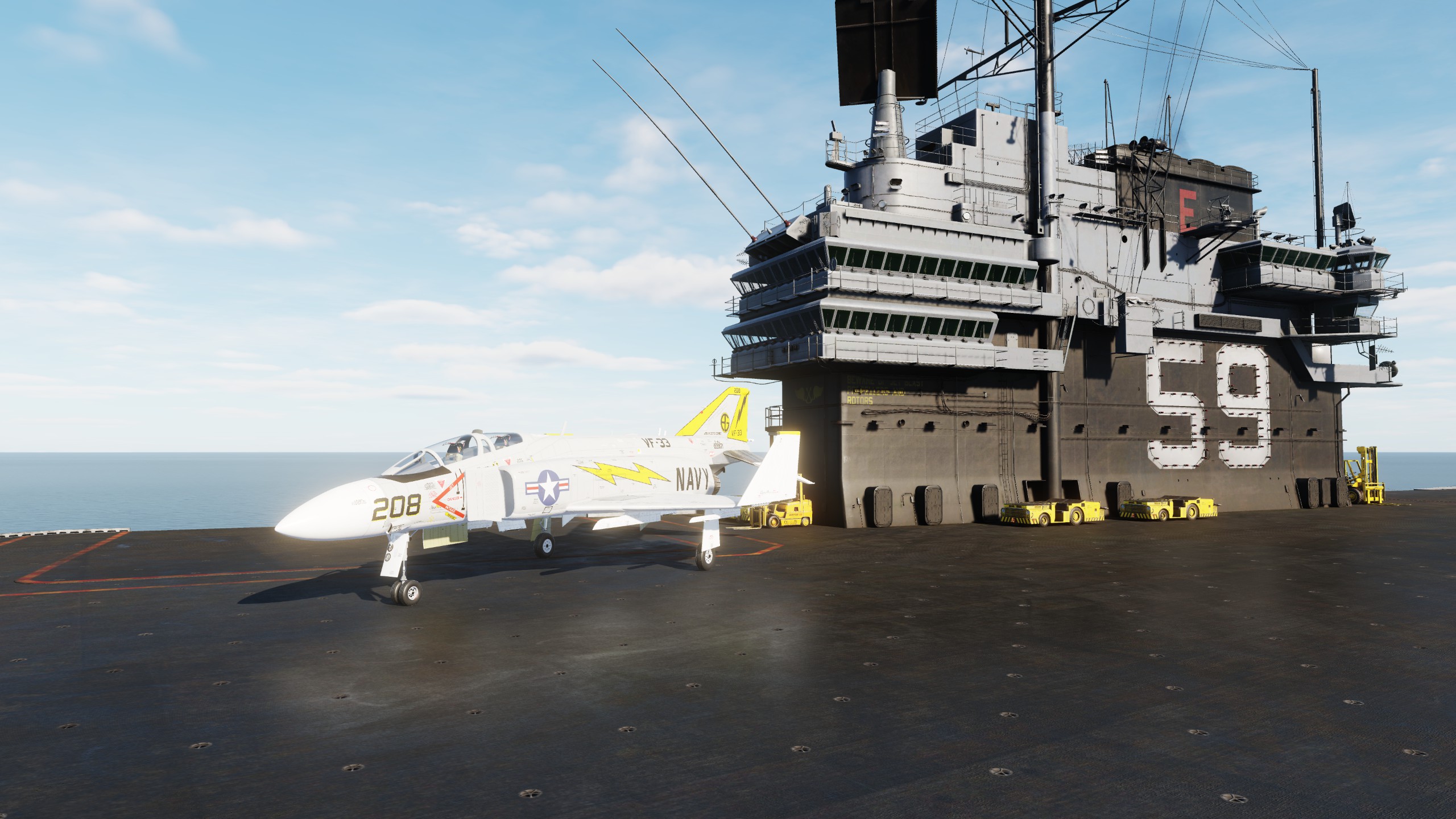 F-4J Phantom II - US Navy - VF-33 "Tarsiers" 208