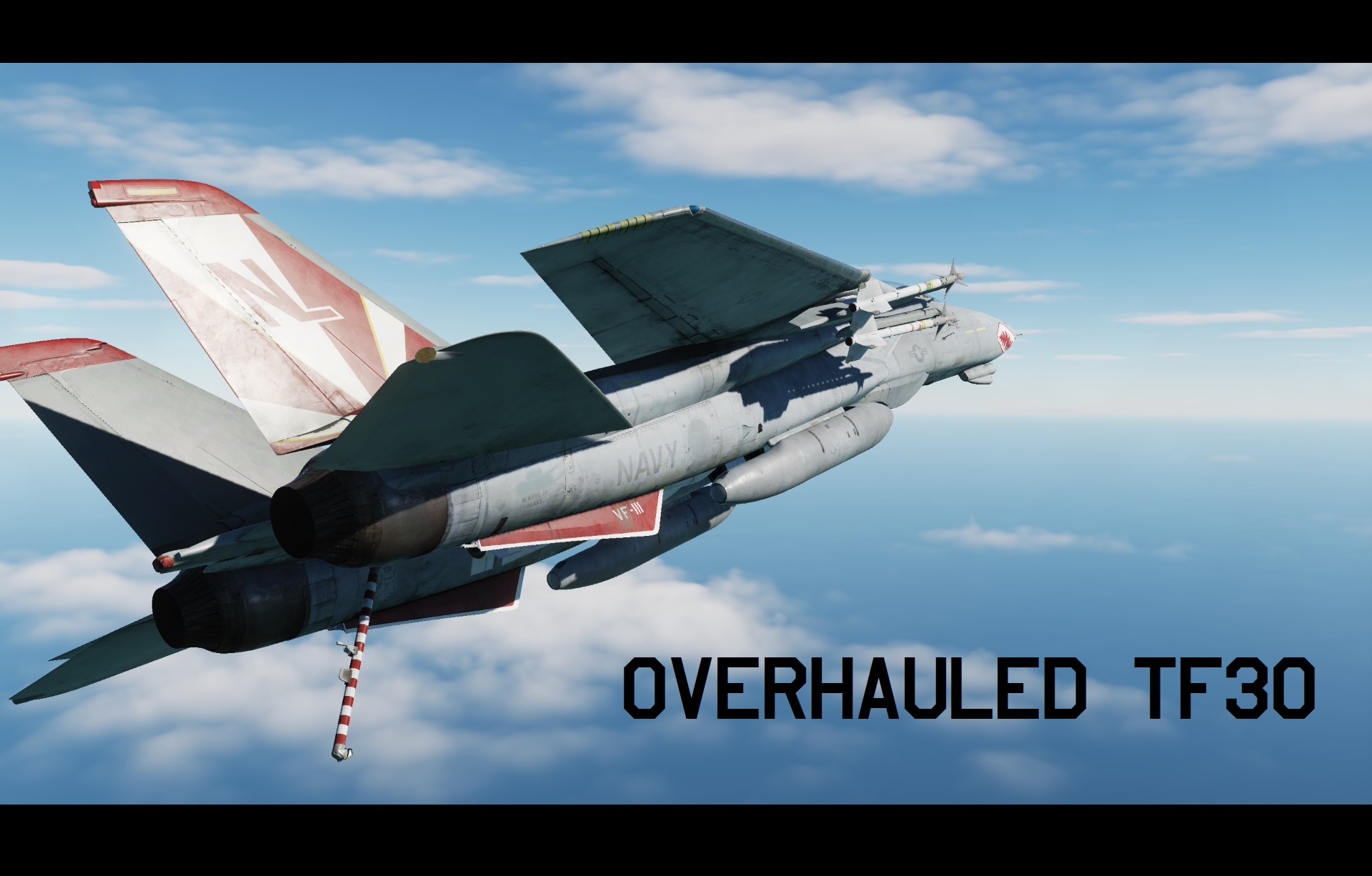 Overhauled TF-30 for the F-14A