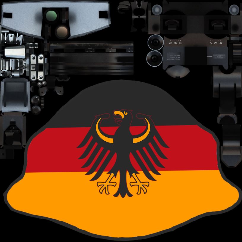 AV-8B Helmet Germany