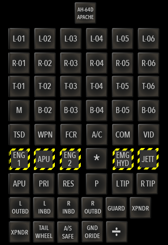 StreamDeck XL - AH-64 (Button Graphics Only) (Updated (21/03)