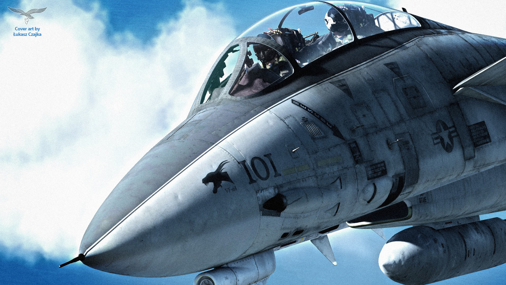 VF-168 Dragon Riders 14-B Tomcat Low Visibility Part 2 (102 and 103)