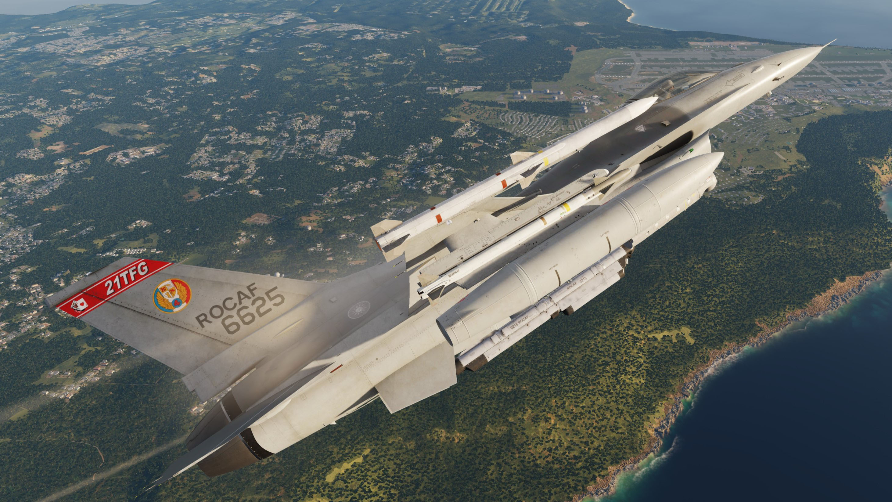 ROCAF F-16 4th TFW High Viz『Tail Number variable』2023/06/26