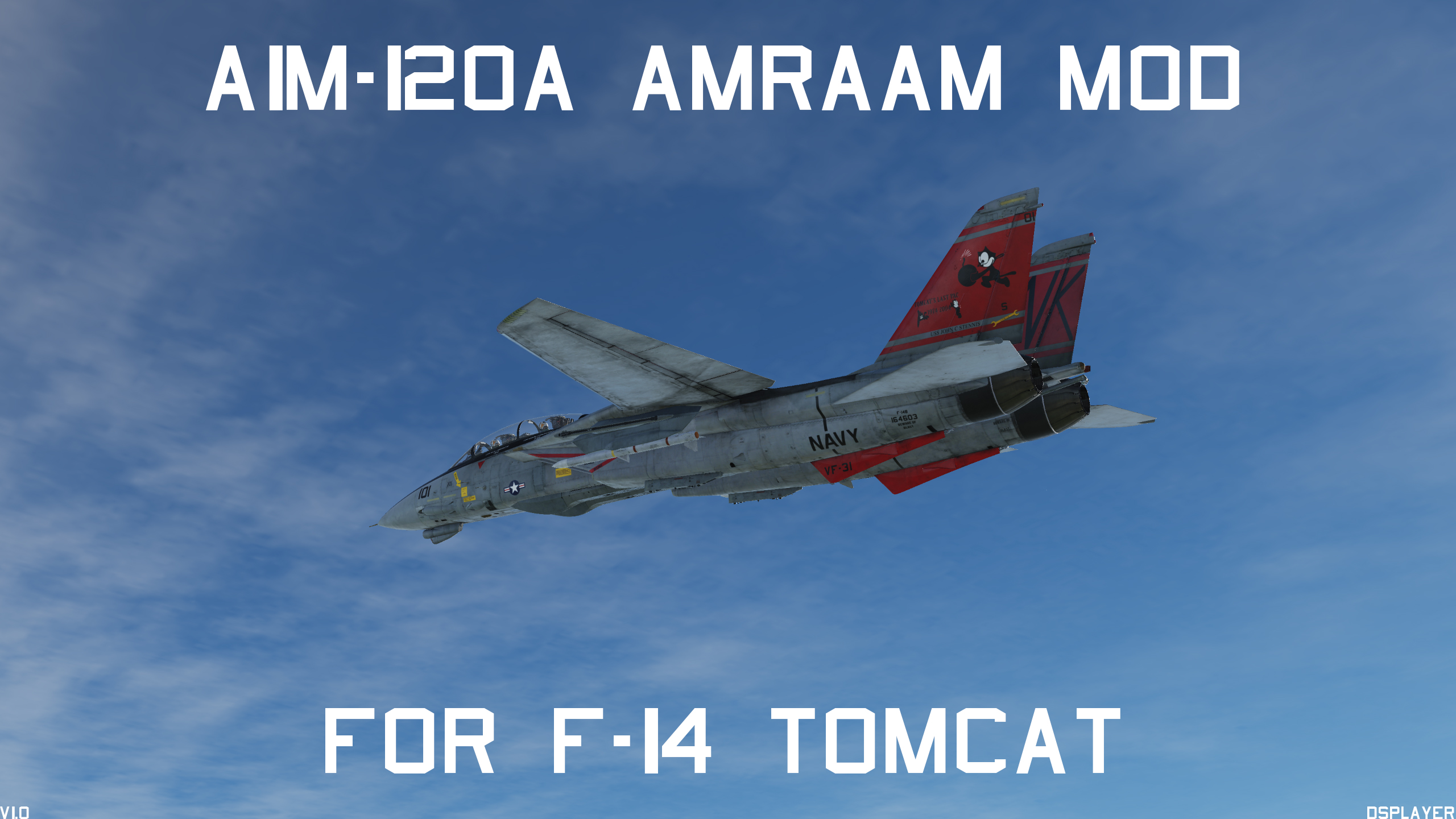 AIM-120A AMRAAM Mod for F-14 (V1.0)