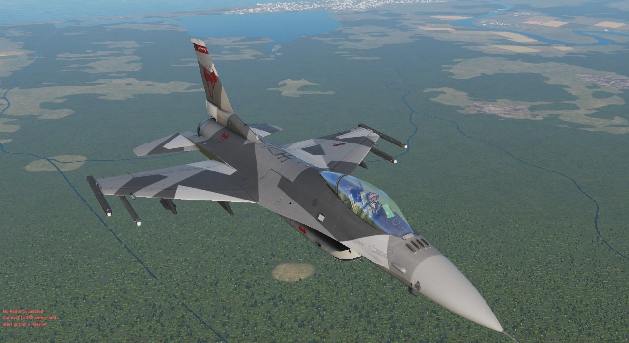 F16 fictional aggressor-style Grey