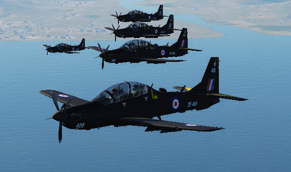 A-29B Tucano RAF Skins (Set of 5)