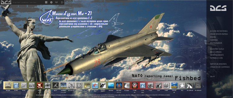 MiG-21 Main Menu Theme - Tema del menú principal