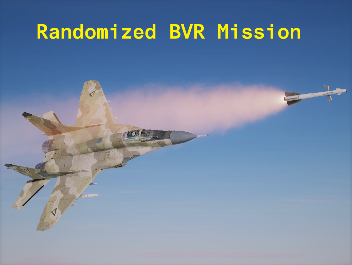 Mig-29S Randomized Opponent BVR fight
