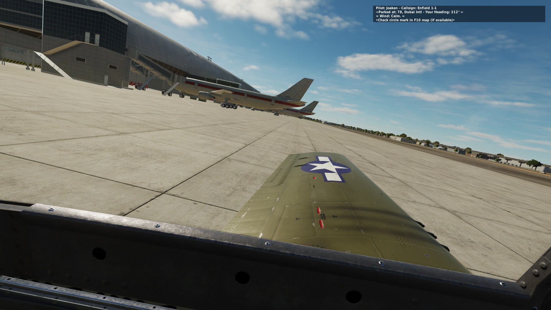 Script to show your parking position, when you spawn.