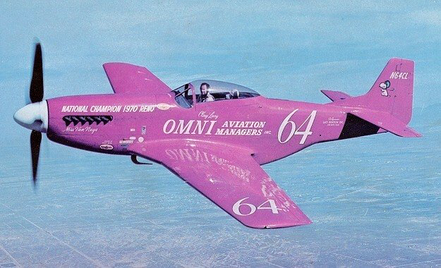 Clay Lacy "Miss Van Nuys" 1970 Reno National Champion P-51/TF-51